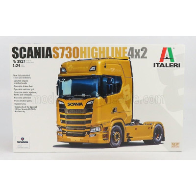 ITALERI SCANIA S730 V8 HIGHLINE TRACTOR TRUCK 4X2 2-ASSI 2017 1/24
