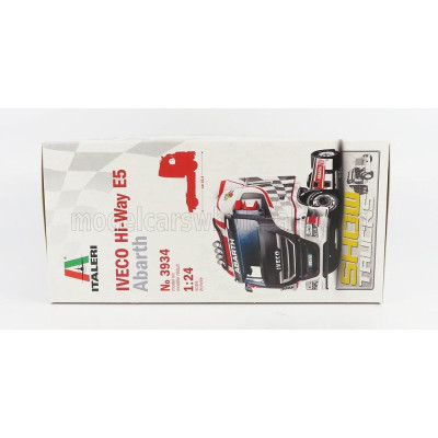 ITALERI IVECO FIAT STRALIS HI-WAY TRACTOR TRUCK ABARTH 2-ASSI 2010 1/24