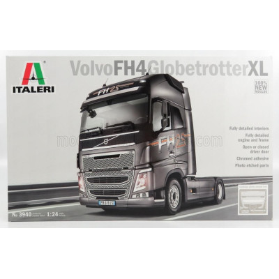 ITALERI VOLVO FH4 750 GLOBETROTTER XL TRACTOR TRUCK 2016 1/24