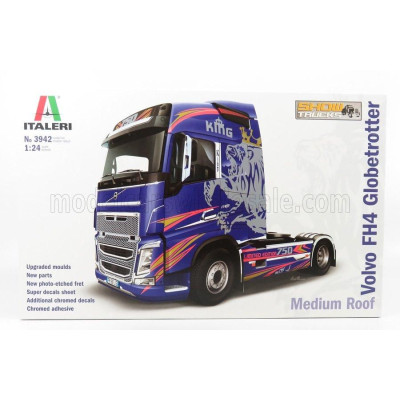 ITALERI VOLVO FH4 500 TRACTOR TRUCK 2-ASSI 2016 1/24