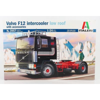 ITALERI VOLVO F12 TURBO 6 LOW ROOF TRACTOR TRUCK 2-ASSI 1977 1/24