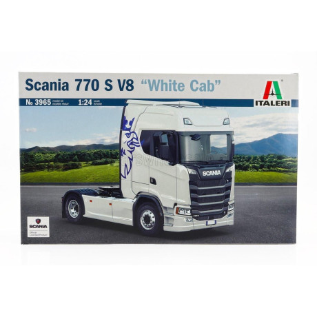 ITALERI SCANIA S770 V8 TRACTOR TRUCK 2-ASSI 2021 1/24