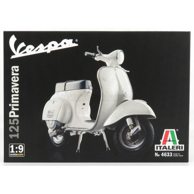 ITALERI PIAGGIO VESPA 125 PRIMAVERA 1972 - BIANCOSPINO WHITE 1/9