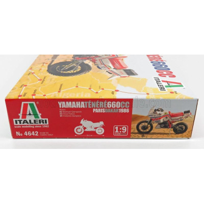 ITALERI YAMAHA TENERE 600cc N 0 RALLY PARIS DAKAR 1986 1/9
