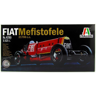 ITALERI FIAT MEFISTOFELE 1924 RECORD 12 LUGLIO 234.98Km/h SIR.ERNEST ELDRIDGE 1/12