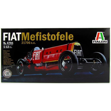 ITALERI FIAT MEFISTOFELE 1924 RECORD 12 LUGLIO 234.98Km/h SIR.ERNEST ELDRIDGE 1/12