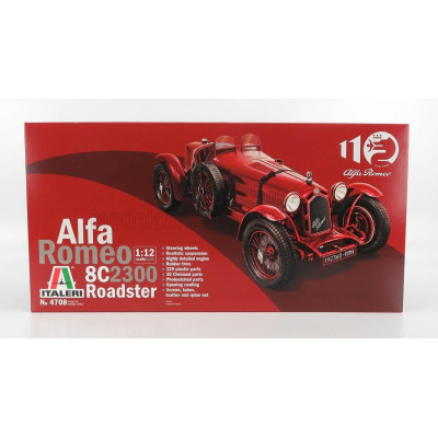ITALERI ALFA ROMEO 8C 2300 1931 - RED 1/12