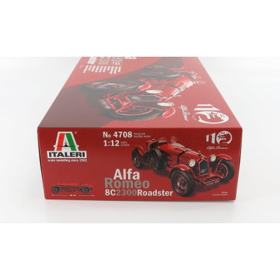 ITALERI ALFA ROMEO 8C 2300 1931 - RED 1/12