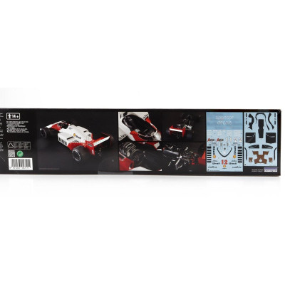 ITALERI McLAREN F1  MP42C N 1 WORLD CHAMPION ALAIN PROST + N 2 KEKE ROSBERG SEASON 1986 - WHITE RED 1/12