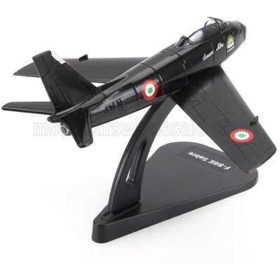 ITALERI NORTH AMERICAN F-86E SABRE MILITARY AIRPLANE 1961 - BLACK 1/100