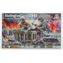 ITALERI ACCESSORIES DIORAMA - WAR BATTLE SET STALINGRAD - TRACTOR PLANT ASSAULT 1942 1/72