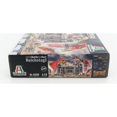 ITALERI ACCESSORIES DIORAMA - WAR BATTLE SET - FOR THE REICHSTAG - BERLIN APRIL 29th / 2nd MAY 1945 1/72