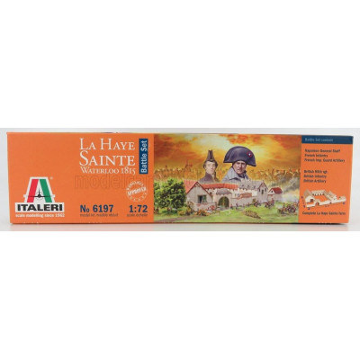 ITALERI ACCESSORIES DIORAMA - WAR BATTLE SET - LA HAYE SAINTE WATERLOO 1815 1/72
