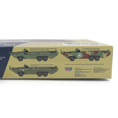 ITALERI GMC DUKW TRUCK ANFIBIO MILITARY 1944 1/35