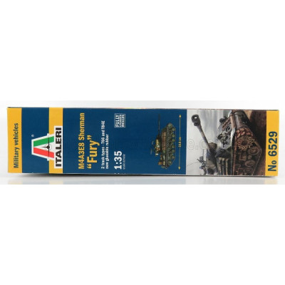 ITALERI AMERICAN LOCOMOTIVE CO. M4A3E8 SHERMAN TANK MILITARY 1944 1/35