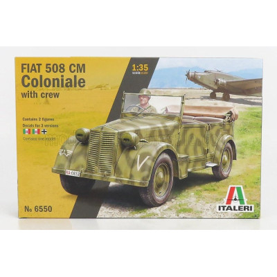 ITALERI FIAT 508C 1100 CABRIOLET COLONIALE MILITARY 1939 1/35
