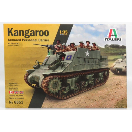ITALERI HOWITZER M7 KANGAROO TANK  1944 1/35