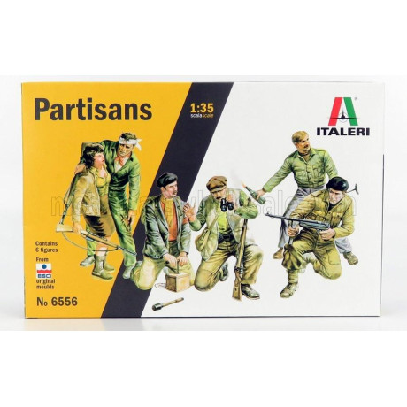 ITALERI FIGURES SOLDATI - PARTISAN SOLDIERS 1/35