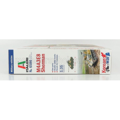 ITALERI TANK M4A3E8 SHERMAN MILTARY KOREAN WAR 1945 1/35