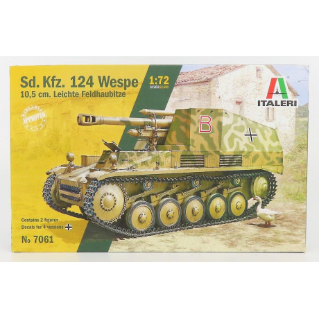 ITALERI TANK SD.KFZ. 124 WESPE MILITARY 1945 1/72