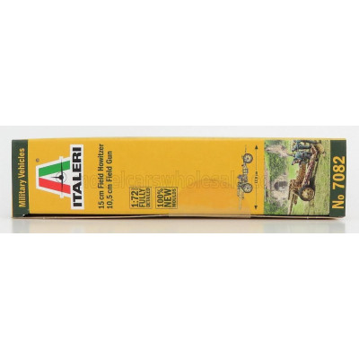 ITALERI TRAILER 15 cm. FIELD HOWITZER GUN MILITARY 1/72