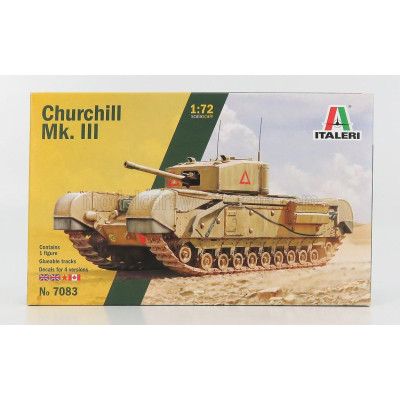 ITALERI TANK CHURCHILL MKVII MILITARY 1944 1/72