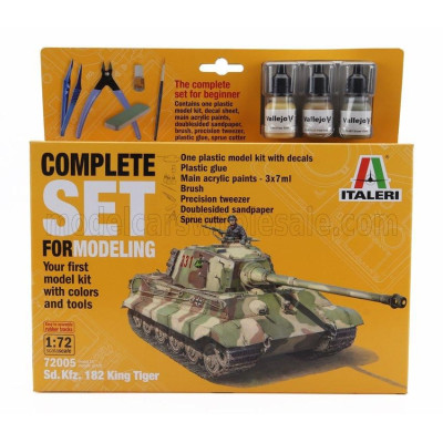 ITALERI TANK SD. KFZ. 182 KING TIGER MILITARY 1945 1/72