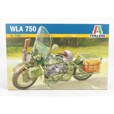 ITALERI HARLEY DAVIDSON WLA 750 MILITARY 1942 1/9