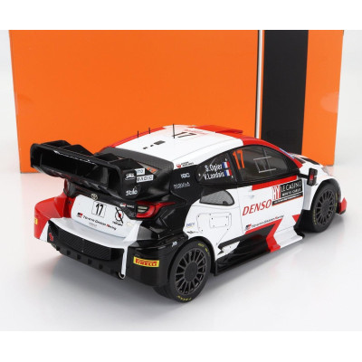 IXO MODELS TOYOTA YARIS GR HYBRID RALLY1 TEAM TOYOTA GAZOO RACING WRT N 17 WINNER RALLY MONTECARLO 2023 SEBASTIAN OGIER - VINCEN