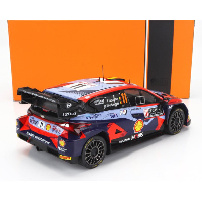 IXO MODELS HYUNDAI i20 N RALLY1 TEAM SHELL MOBIS WRT N 11 3rd RALLY MONTECARLO 2023 THIERRY NEUVILLE - MARTIJN WYDAEGHE - 2 TONE