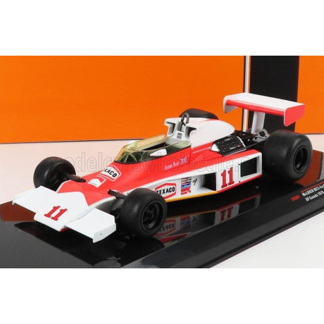 IXO MODELS McLAREN F1  FORD M23 N 11 WINNER CANADA GP JAMES HUNT 1976 WORLD CHAMPION - RED WHITE 1/24