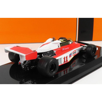 IXO MODELS McLAREN F1  FORD M23 N 11 WINNER CANADA GP JAMES HUNT 1976 WORLD CHAMPION - RED WHITE 1/24