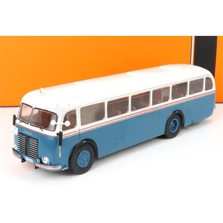 IXO MODELS ŠKODA 706 RO AUTOBUS 1947 - BLUE WHITE 1/43