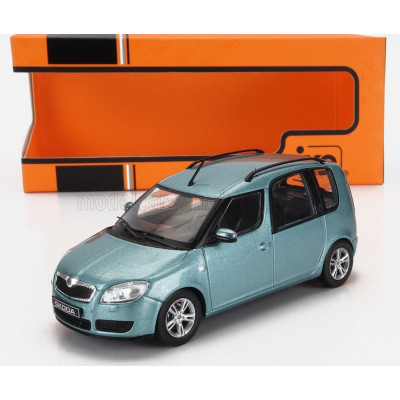IXO MODELS ŠKODA ROOMSTER 2007 - LIGHT BLUE MET 1/43