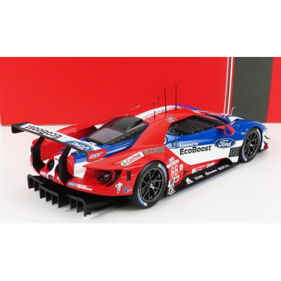 IXO MODELS FORD USA GT 3.5L TURBO V6 TEAM FORD CHIP GANASSI UK N 66 WINNER GTLM CLASS 24h DAYTONA 2017 D.MULLER - J.HAND - S.BOU