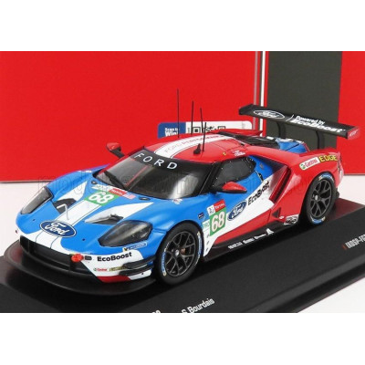 IXO MODELS FORD USA GT FORD ECOBOOST 3.5L TURBO V6 TEAM FORD CHIP GANASSI USA N 68 24h LE MANS 2019 S.BOURDAIS - J.HAND - D.MULL