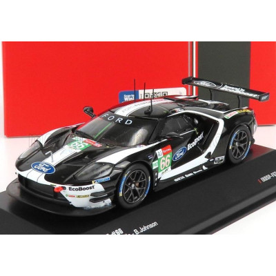 IXO MODELS FORD USA GT FORD ECOBOOST 3.5L TURBO V6 TEAM FORD CHIP GANASSI UK N 66 6th LMGTE PRO CLASS 24h LE MANS 2019 S.MUICKE