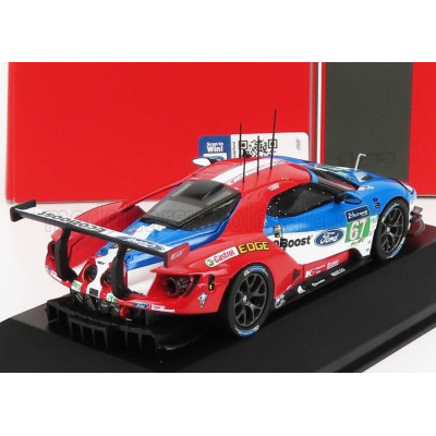 IXO MODELS FORD USA GT 3.5L TURBO V6 TEAM FORD CHIP GANASSI UK N 67 LMGTE PRO 2nd 24h LE MANS 2017 H.TINCKNELL - A.PRIAULX - P.D