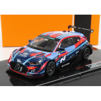 IXO MODELS HYUNDAI VELOSTER N 69 ETCR SEASON 2021 J.K.VERNAY - 2 TONE BLUE RED 1/43