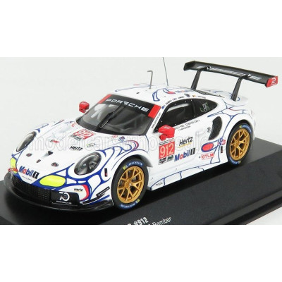 IXO MODELS PORSCHE 911 991 RSR PORSCHE GT TEAM N 912 2nd GTLM-CLASS PETIT LE MANS ROAD ATLANTA 2018 E.BAMBER - L.VANTHOOR - M.JA