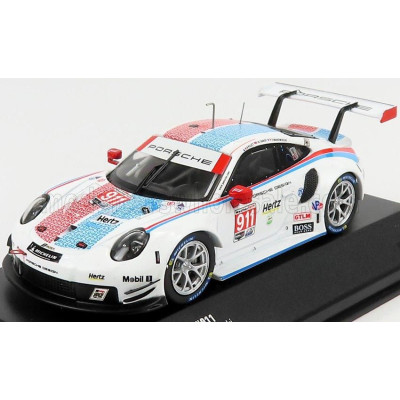 IXO MODELS PORSCHE 911 991 RSR PORSCHE GT TEAM N 911 24h DAYTONA 2019 MAKOWIECKI - PILET - TANDY - WHITE 1/43