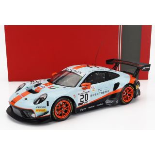 IXO MODELS PORSCHE 911 991 GT3 R 4.0L FLAT-6 TEAM GPX RACING N 20 WINNER 24h SPA 2019 RICHARD LIETZ - MICHAEL CHRISTENSEN - KEVI