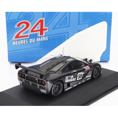 IXO MODELS McLAREN F-1 GTR UENO CLINIC N 59 WINNER 24h LE MANS 1995 (night version) Y.DALMAS - M.SEKIYA - J-J.LEHTO - BLACK MET