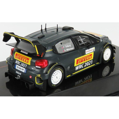IXO MODELS CITROEN C3 WRC N 20 RALLY SARDEGNA ITALY 2020 P.SOLBERG - A.MIKKELSEN - MATT BLACK 1/43