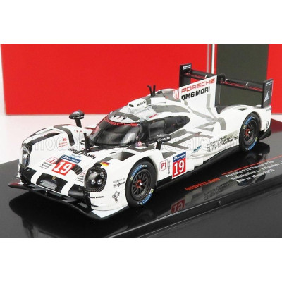 IXO MODELS PORSCHE 919 HYBRID TURBO TEAM PORSCHE N 19 WINNER 24h LE MANS 2015 E.BAMBER - N.TANDY - N.HULKENBERG - WHITE GREY BLA