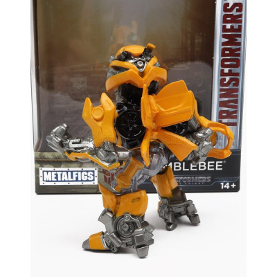 JADA FIGURES BUMBLEBEE TRANSFORMERS - THE LAST KNIGHT - CM. 10.5 - YELLOW GREY 1/32