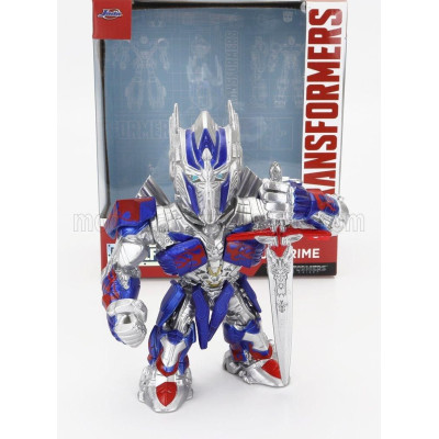 JADA FIGURES OPTIMUS TRANSFORMERS- CM. 10.5 - BLUE SILVER 1/32
