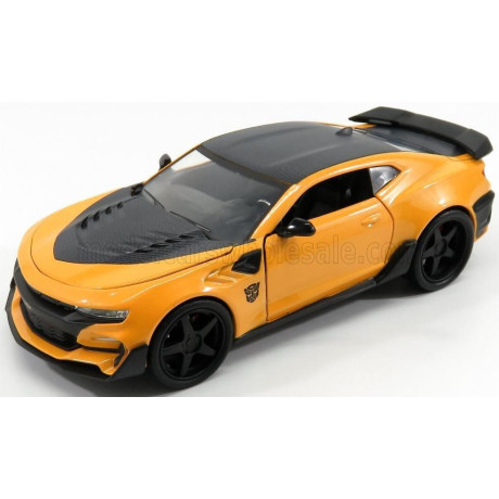 JADA CHEVROLET CAMARO COUPE 2016 - BUMBLEBEE TRANSFORMERS V L'ULTIMO CAVALIERE - MOVIE 2017 - YELLOW BLACK 1/24