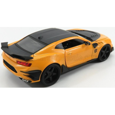 JADA CHEVROLET CAMARO COUPE 2016 - BUMBLEBEE TRANSFORMERS V L'ULTIMO CAVALIERE - MOVIE 2017 - YELLOW BLACK 1/24