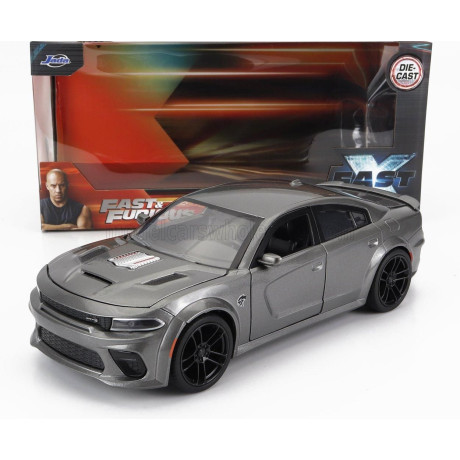 JADA DODGE CHARGER 2021 - FAST & FURIOUS FAST X - GREY 1/24